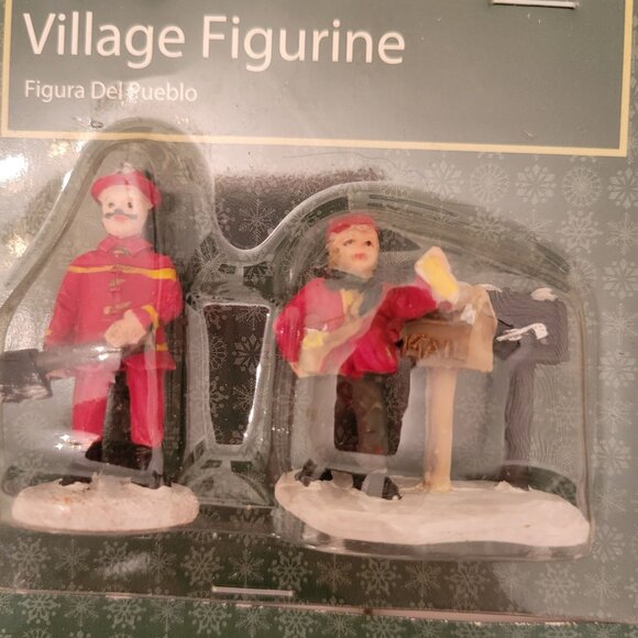 9 Holiday Time Santa Clause Carolers Christmas Holiday Village Accessories Decor - Picture 3 of 10